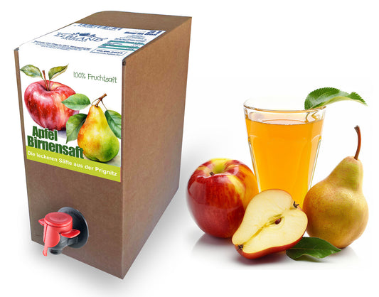 Apfel-Birnensaft naturtrüb 3Liter (BiB)