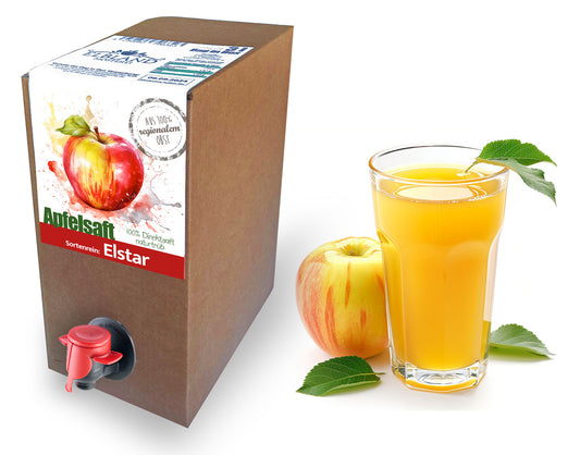 Apfelsaft sortenrein Elstar naturtrüb 3Liter (BiB)