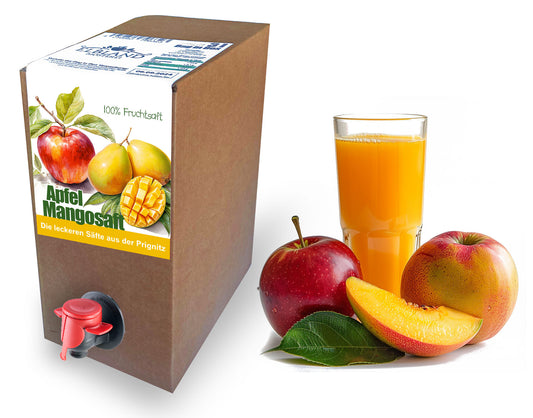 Apfel-Mangosaft naturtrüb 3Liter (BiB)